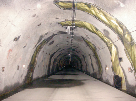 トンネル内4