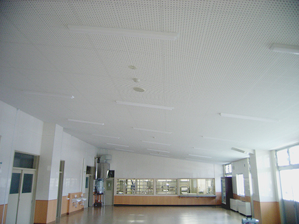 管理棟食堂全景１