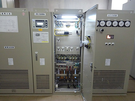 鍬台トンネル南口換気所 無停電電源装置5