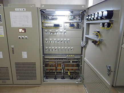 鍬台トンネル南口換気所 無停電電源装置6